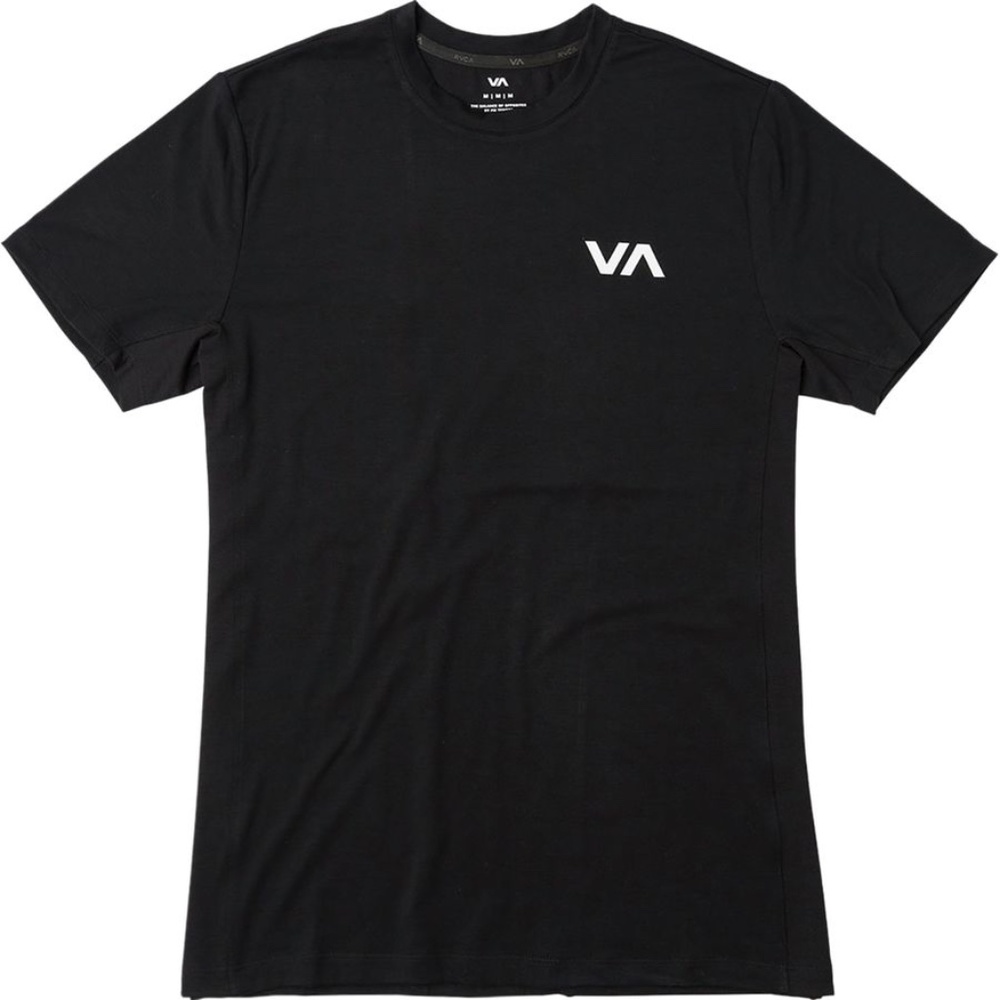 Black RVCA VA Men’s Vent Short-Sleeve Top